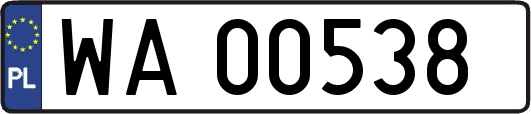 WA00538