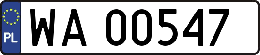 WA00547
