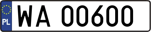 WA00600