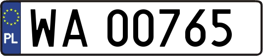 WA00765