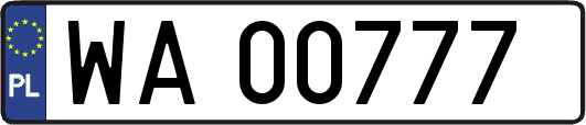 WA00777