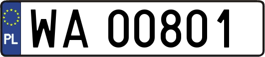WA00801