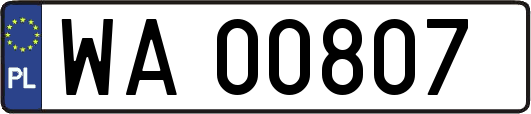 WA00807