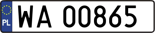 WA00865
