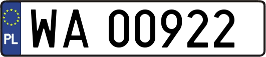WA00922