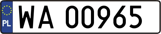 WA00965