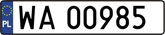 WA00985