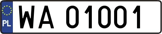 WA01001