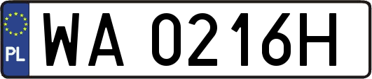 WA0216H