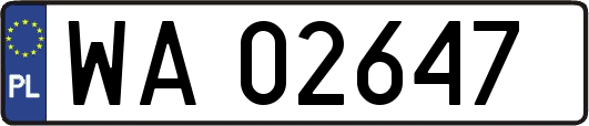 WA02647