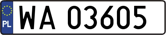 WA03605
