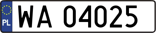 WA04025