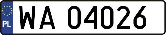 WA04026