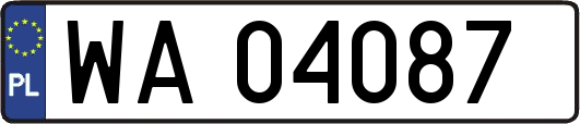 WA04087