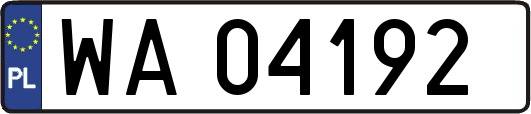 WA04192