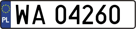 WA04260