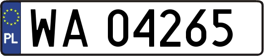 WA04265