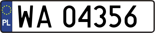 WA04356
