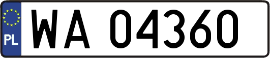 WA04360