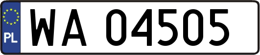 WA04505