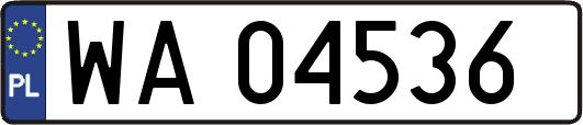 WA04536