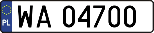 WA04700