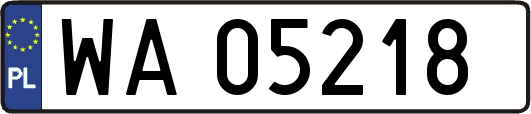 WA05218