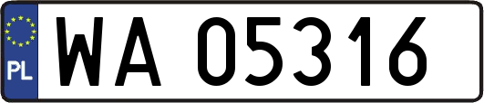 WA05316