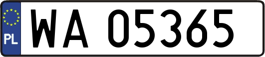 WA05365