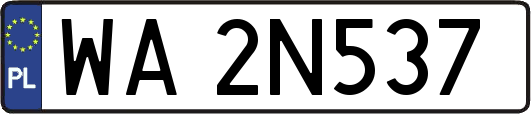 WA2N537