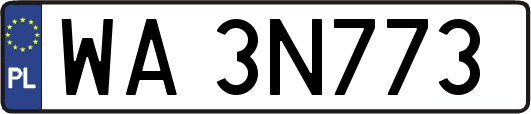 WA3N773