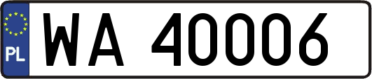 WA40006