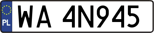 WA4N945
