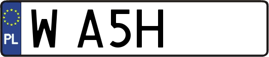 WA5H