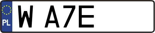 WA7E