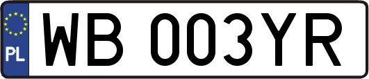 WB003YR