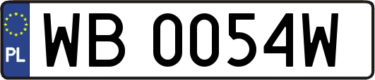 WB0054W