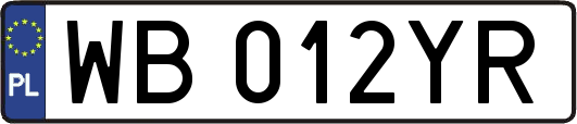 WB012YR