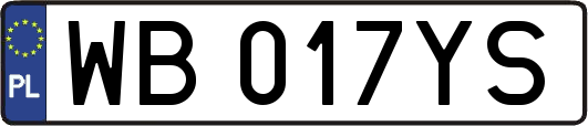 WB017YS