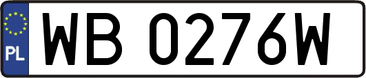 WB0276W