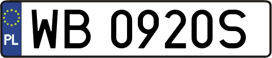 WB0920S