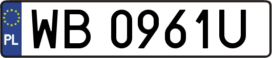 WB0961U