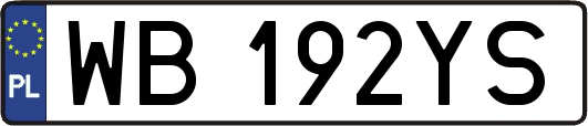 WB192YS