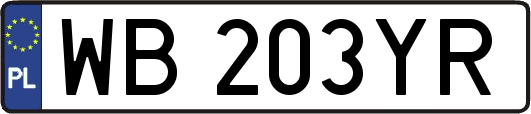 WB203YR