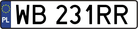 WB231RR