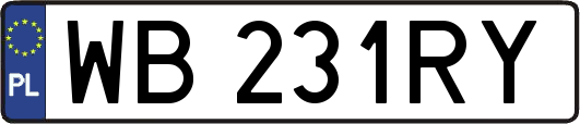 WB231RY