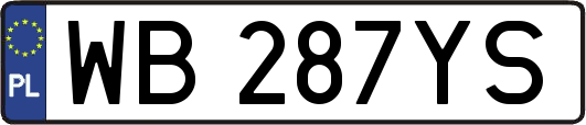 WB287YS