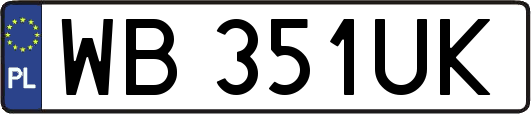 WB351UK