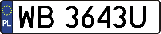 WB3643U