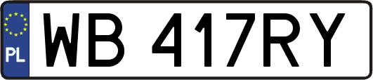 WB417RY